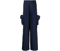 Leichte Cargohose mit weitem Bein
