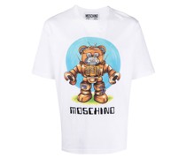 T-Shirt mit Teddy-Print