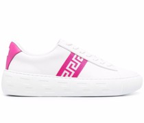 Flatform-Sneakers mit Greca-Print