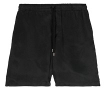 drawstring-waist bermuda shorts