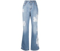 Ausgestellte Jeans