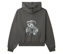 Hoodie mit Teddy-Print