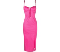 Midikleid mit seitlichem Schlitz