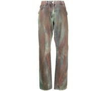 Hose mit Camouflage-Print