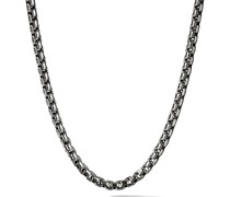 Box Chain Halskette aus Sterlingsilber