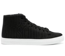 High-Top-Sneakers mit Logo