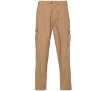 tapered cotton cargo pants