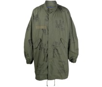 Parka mit grafischem Print