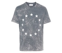 T-Shirt mit Sterne-Print