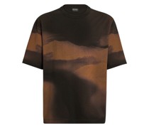 T-Shirt mit Dünen-Print