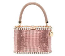 Handtasche mit Kristallen