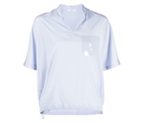 Bluse mit Kordelzug
