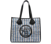 Handtasche mit Logo-Stickerei