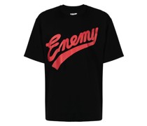 x Public Enemy T-Shirt mit Logo-Print