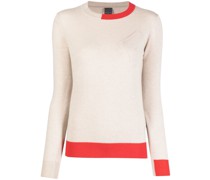 Pullover in Colour-Block-Optik