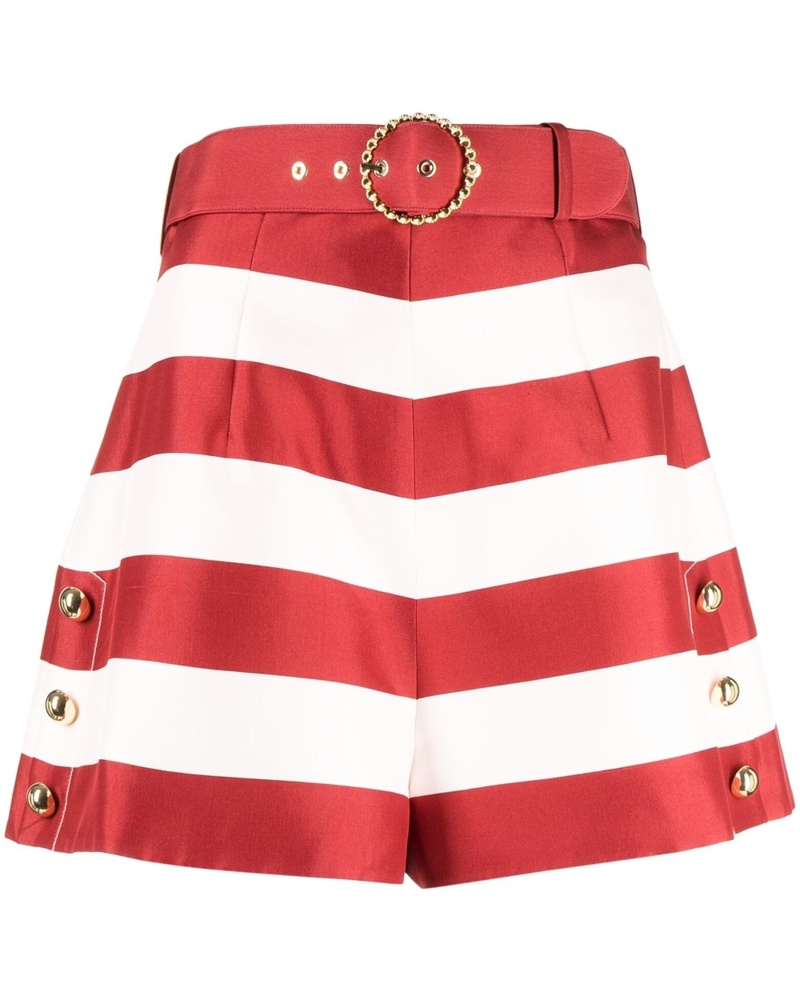 Zimmermann Damen Gestreifte Shorts