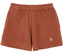 Shorts mit Logo-Stickerei