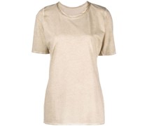 T-Shirt mit rundem Ausschnitt