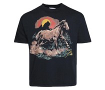 Santos T-Shirt mit grafischem Print
