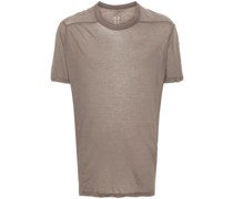 Level cotton semi-sheer T-shirt