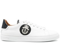 Sneakers mit Logo-Wappen