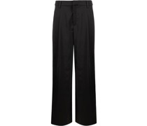 Halbhohe Bundfaltenhose