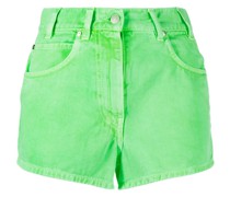 Jeans-Shorts mit hohem Bund