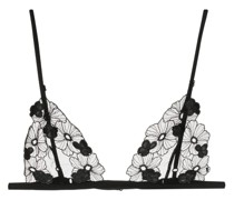 Triangel-BH mit Blumen-Stickerei