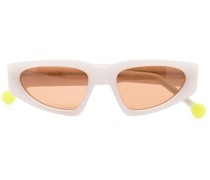 Runner cat-eye sunglasses