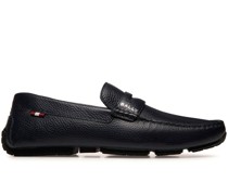 Palsy grained-leather loafers