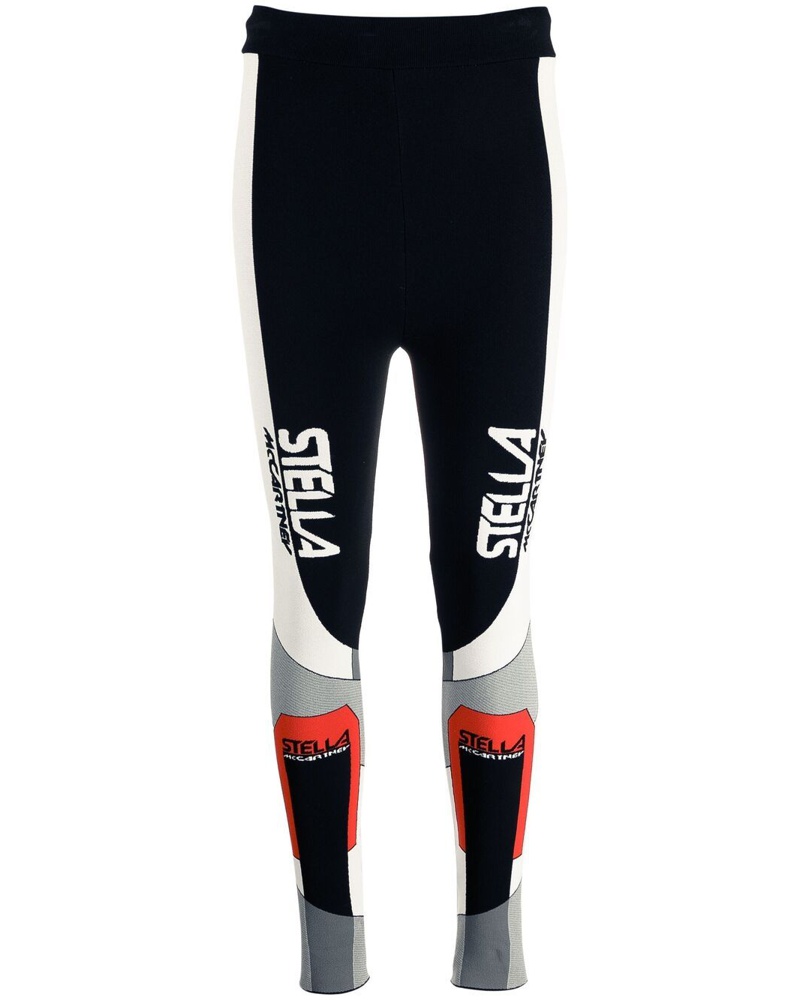 Stella McCartney Damen Leggings mit Logo-Print
