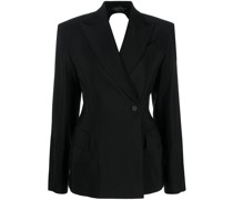 Rückenfreier Blazer