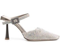Ursina Pumps mit Kristallen 95mm