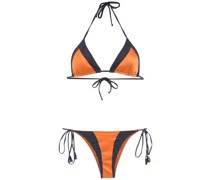 Bikini in Colour-Block-Optik