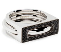 Cage Ring aus Sterlingsilber