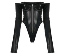 Schulterfreier Playsuit