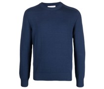 Strickpullover mit rundem Ausschnitt