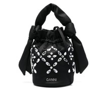 Occasion Beuteltasche mit Kristallen