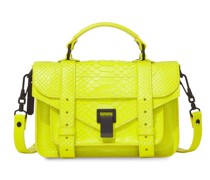 Carved Python PS1 Tiny crossbody bag