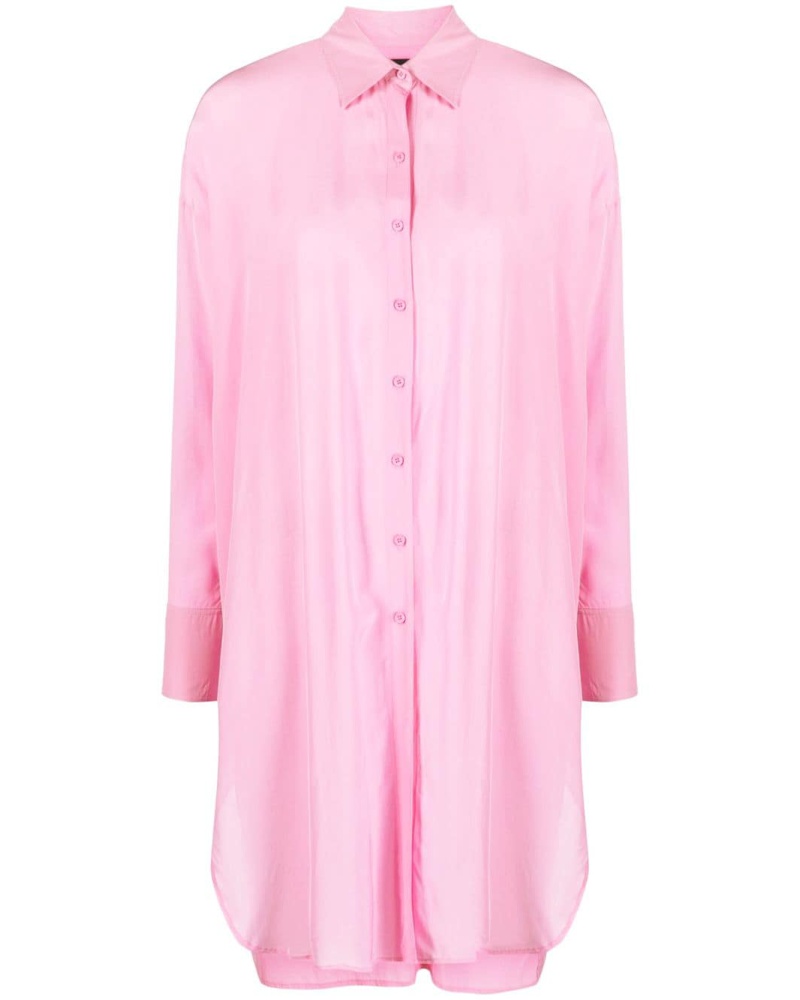 FISICO-Cristina Ferrari Damen Hemdkleid mit Knopfleiste