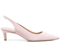 Spitze Pumps aus Wildleder