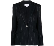 Blazer mit Nadelstreifen