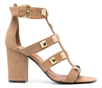 Sandalen mit Nieten 90mm