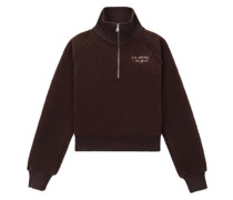 Pullover mit Logo-Stickerei