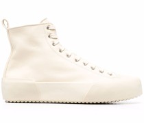 High-Top-Sneakers mit Futter