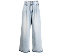 Jeans mit weitem Bein