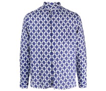 Bolgheri Hemd mit grafischem Print