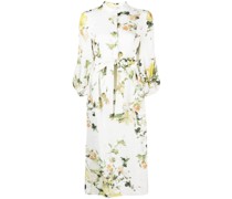 Nairne Leinenkleid mit Print