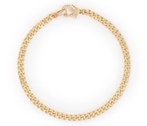 18kt Gelbgoldarmband mit Diamanten-Pavé