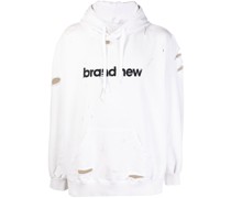 Hoodie im Distressed-Look